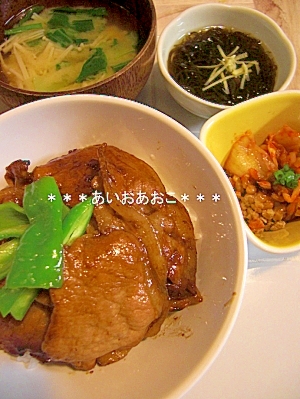 おそらく十勝の豚丼 レシピ・作り方